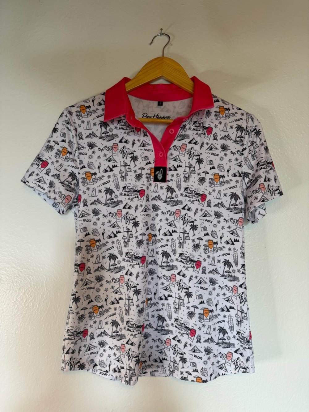 Par Happens Unisex Golf Polo size S